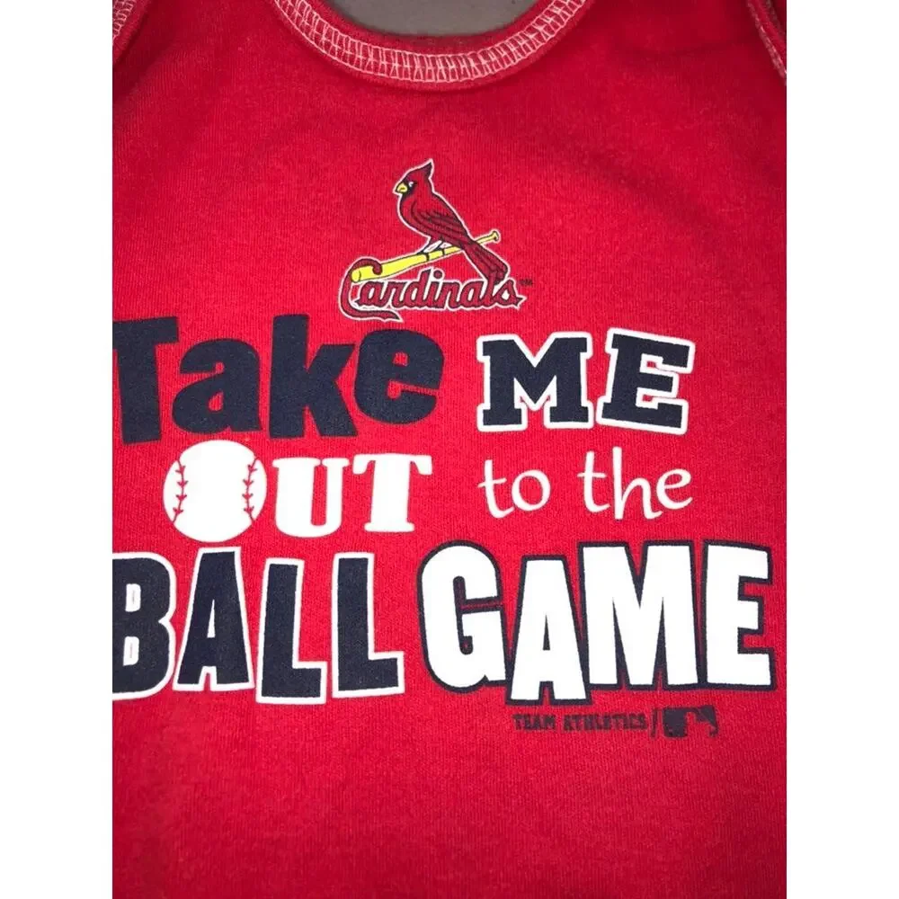 ST LOUIS CARDINALS Baby One Piece Bodysuit 18 months